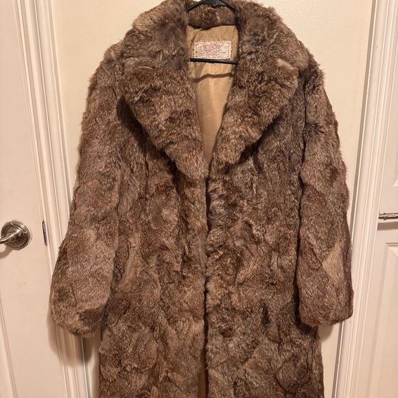 Fur coat rabbit